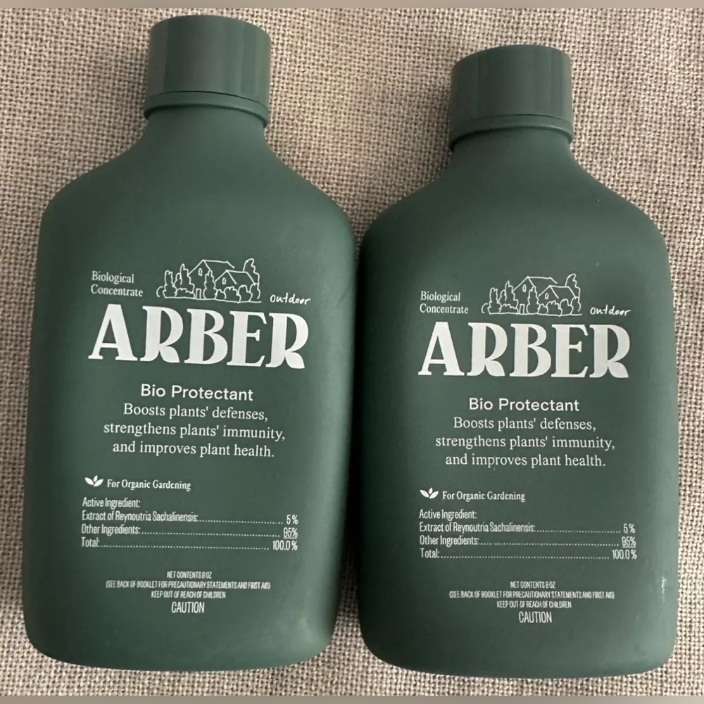 Arber Bio Protectant Biological Concentrate Organic Gardening 1 Pint Lot Of 2